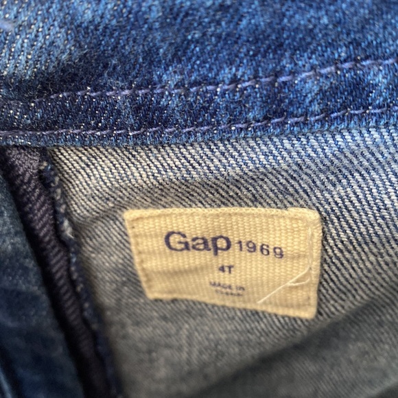 GAP Blue Denim Mini Dress - Picture 3 of 5